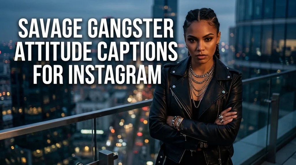 Savage Gangster Bio for Instagram