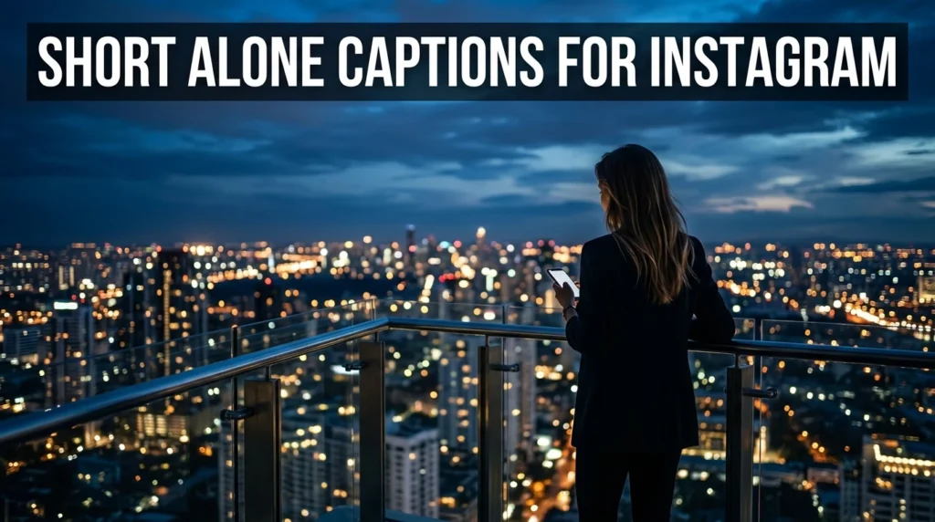 Short Alone Captions for Instagram