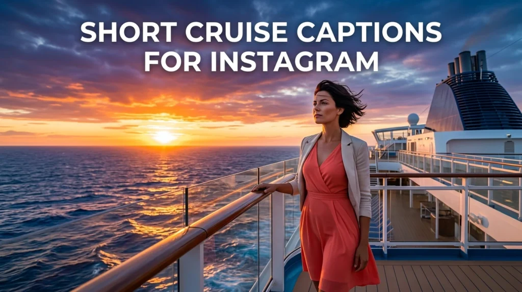 Short Cruise Captions for Instagram