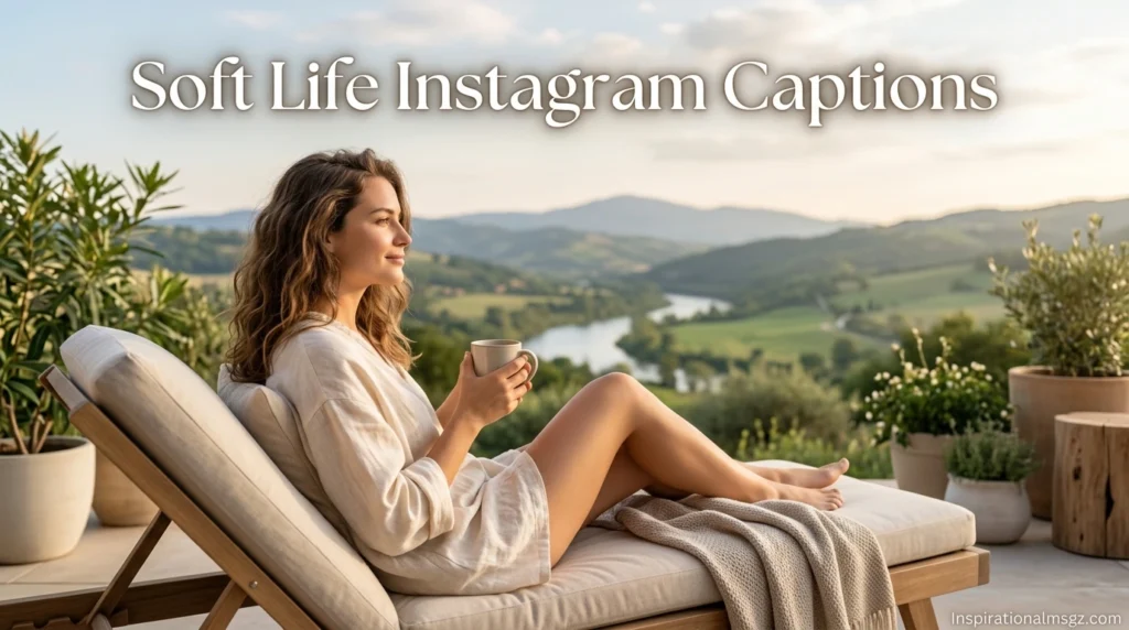Soft Life Vibes for Instagram Captions