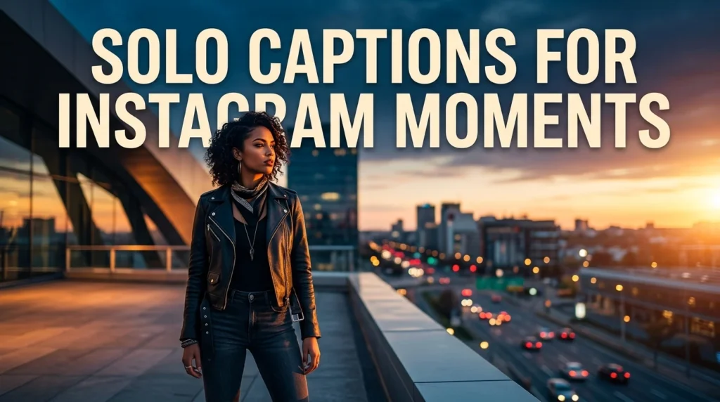 Solo Captions for Instagram Moments