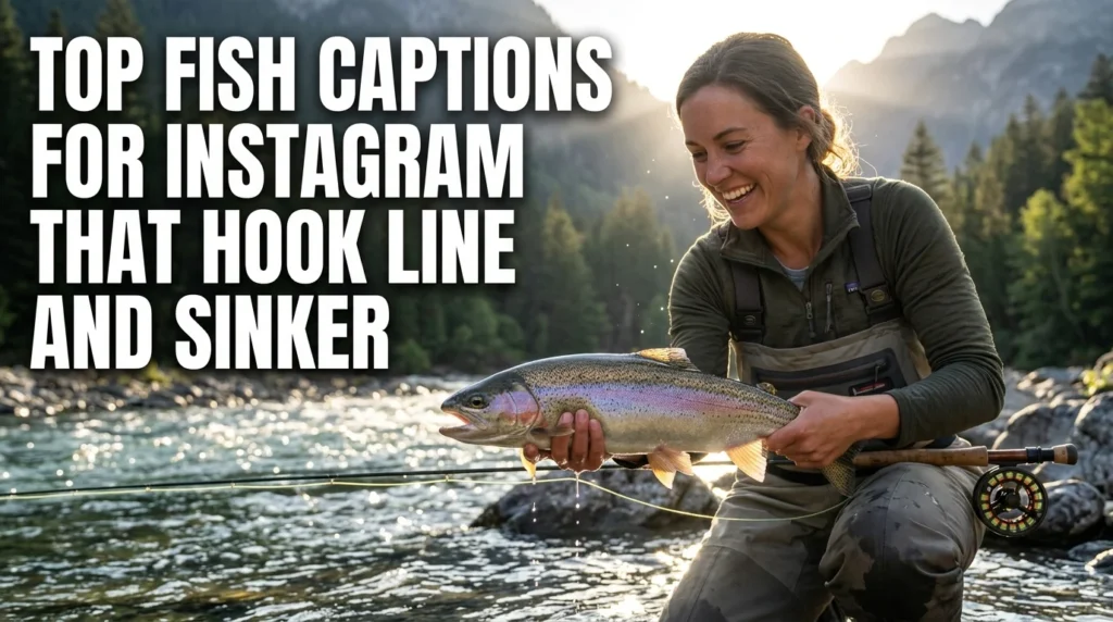 Top Fish Captions for Instagram That Hook Line and Sinker
