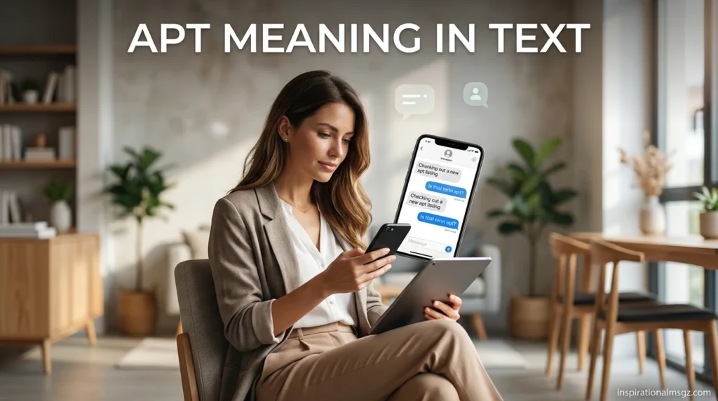 APT Meaning in Text
