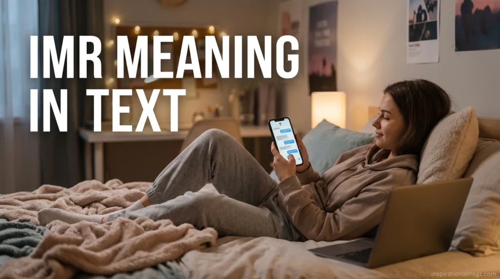 IMR Meaning in Text