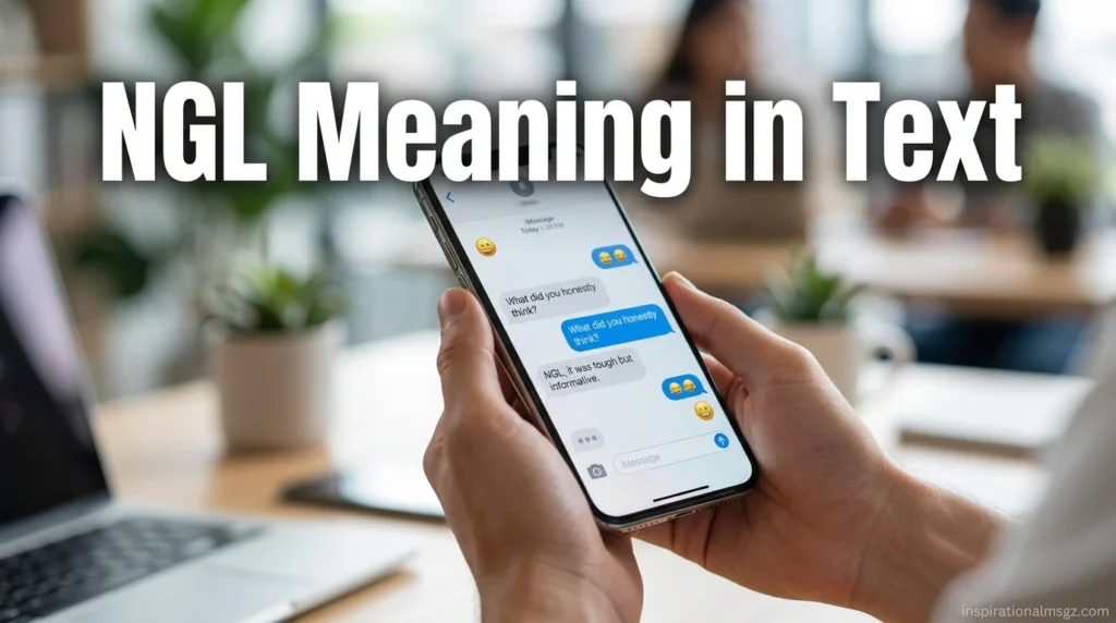 NGL Meaning in Text