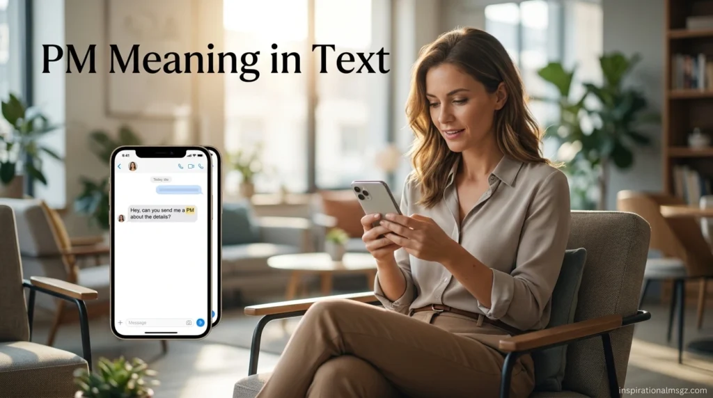 PM Meaning in Text