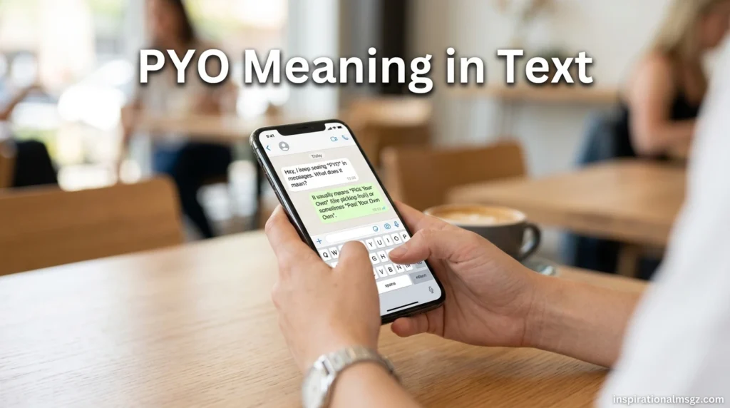 PYO Meaning in Text