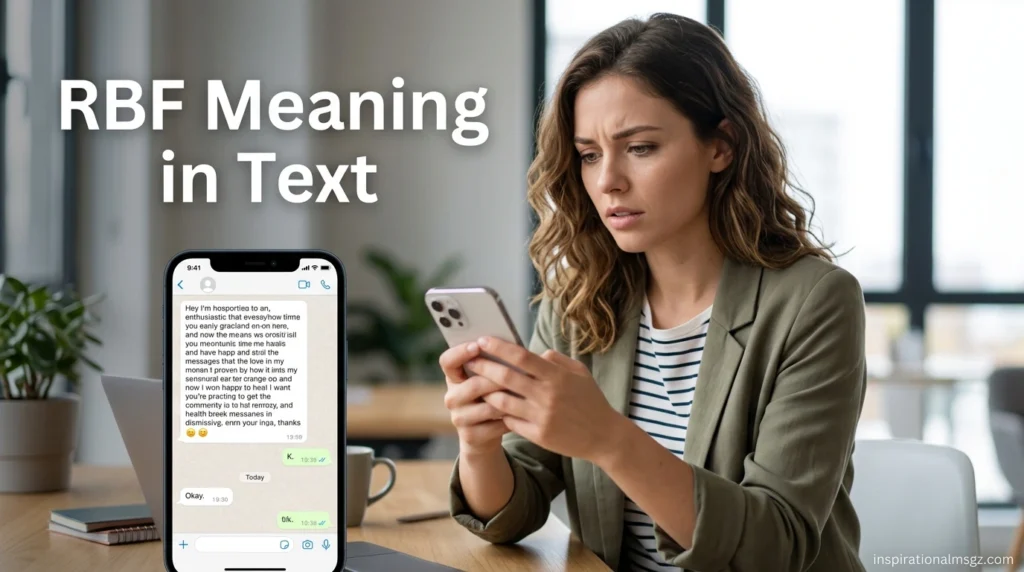 RBF Meaning in Text