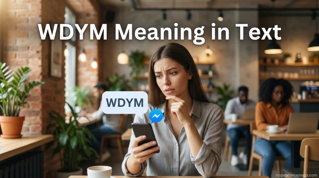 WDYM Meaning in Text