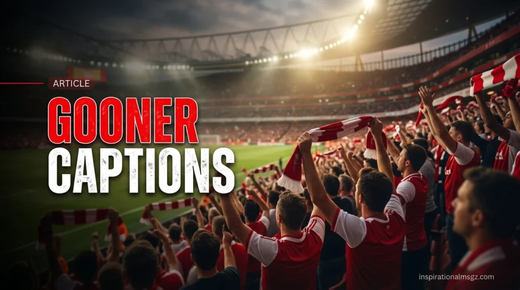 Gooner Captions