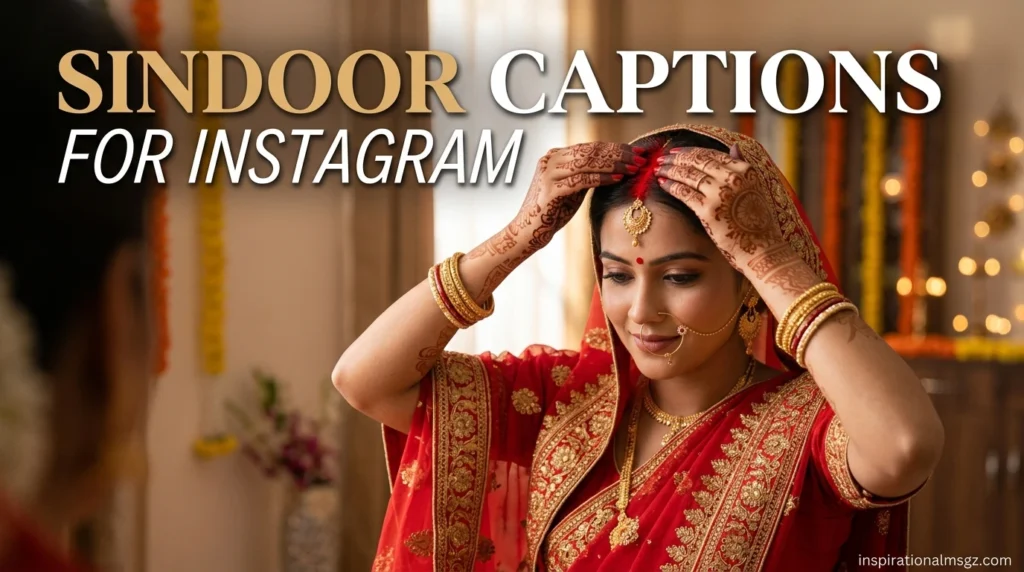 Sindoor Captions for Instagram