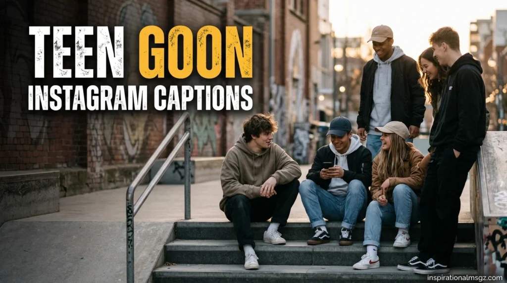 Teen Goon Instagram Captions